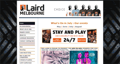 Desktop Screenshot of lairdhotel.com